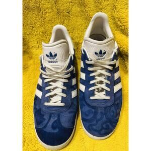 Adidas Gazelle Royal Blue White Mens Sz 10 No Box skater indoor soccer sneakers